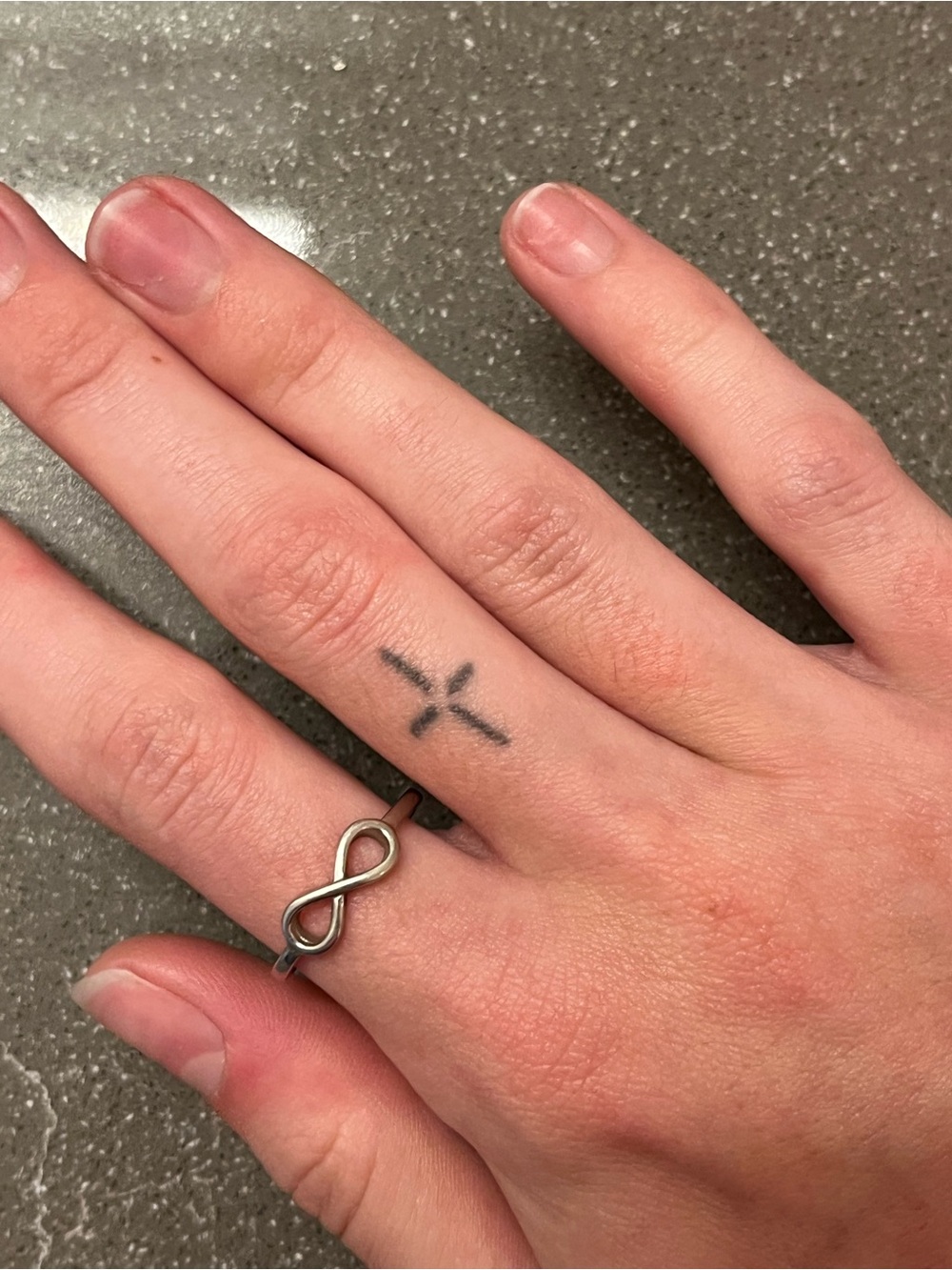 Tilly's Silver Infinity Midi Ring - Silver